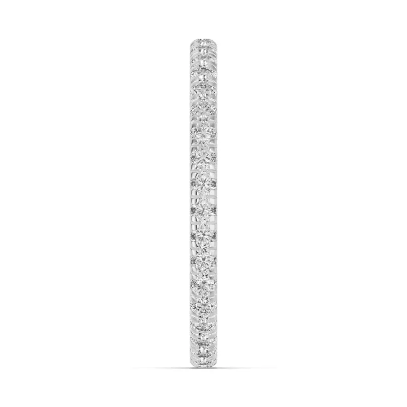 18K White Gold Chroma Lab Diamond Eternity Band