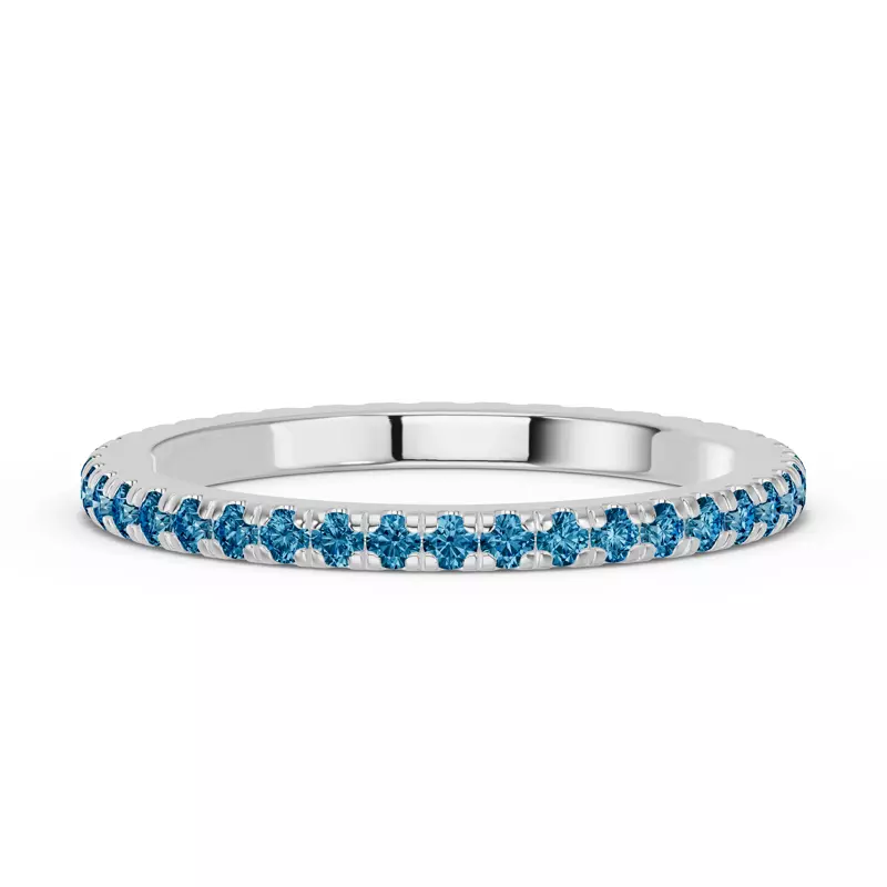 Chroma London Blue Topaz Eternity Band