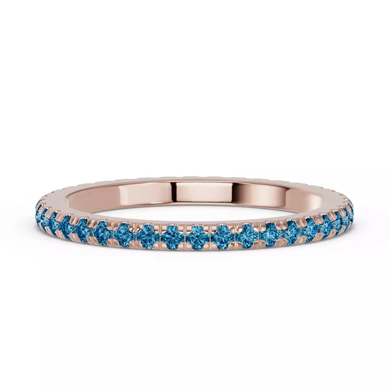 Chroma London Blue Topaz Eternity Band