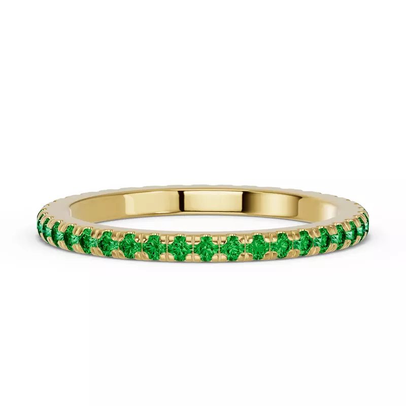 Chroma Tsavorite Eternity Band