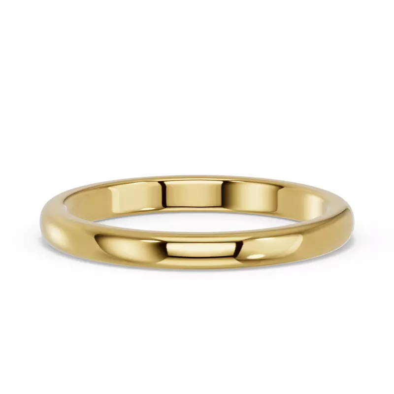 18K Yellow Gold Marigold Classic Band (2mm)