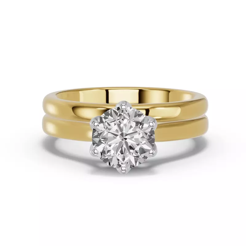 18K Yellow Gold Marigold Classic Band (2mm)