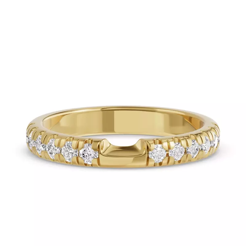 Camden Pavé Notched Lab Band