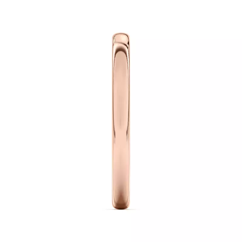 14K Rose Gold Blanch Classic Band