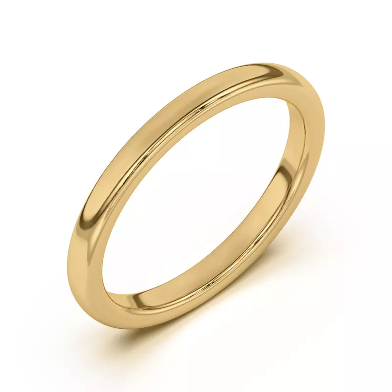 14K Yellow Gold Blanch Classic Band