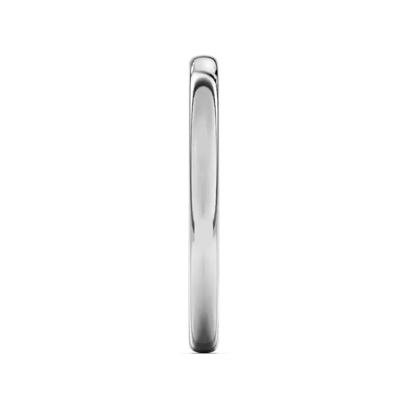 18K White Gold Blanch Classic Band