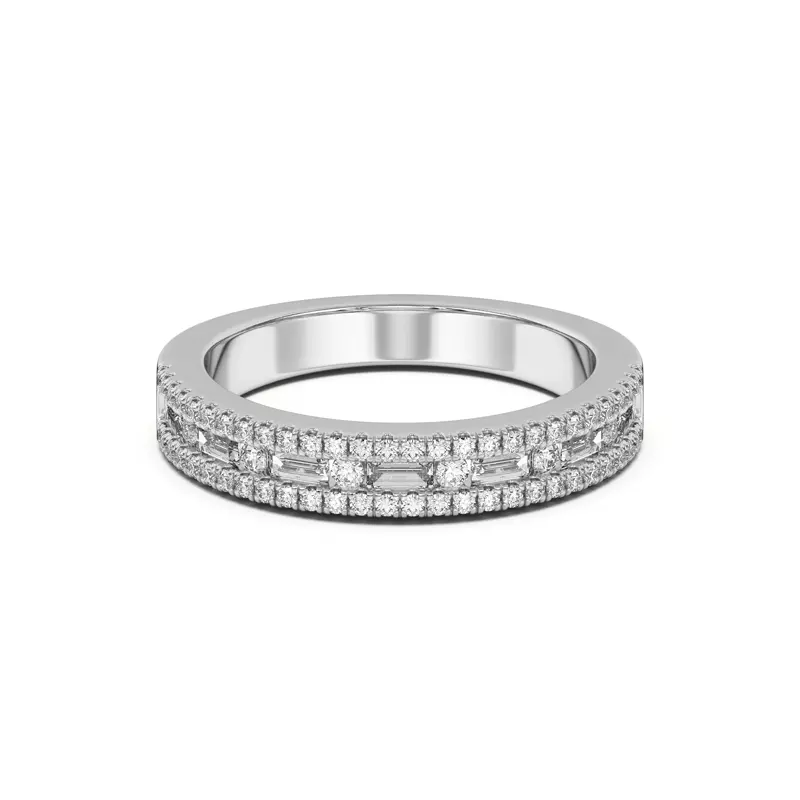 Rochelle Triple Row Diamond Band