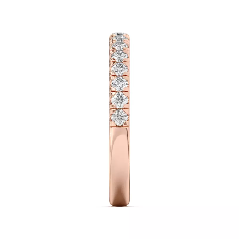 14K Rose Gold Francesca Diamond Band