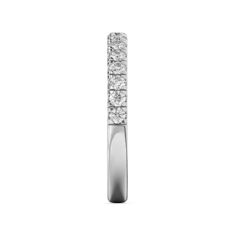 14K White Gold Francesca Diamond Band