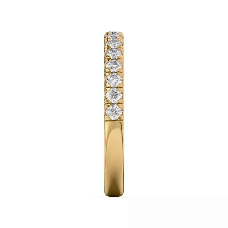 18K Yellow Gold Francesca Diamond Band