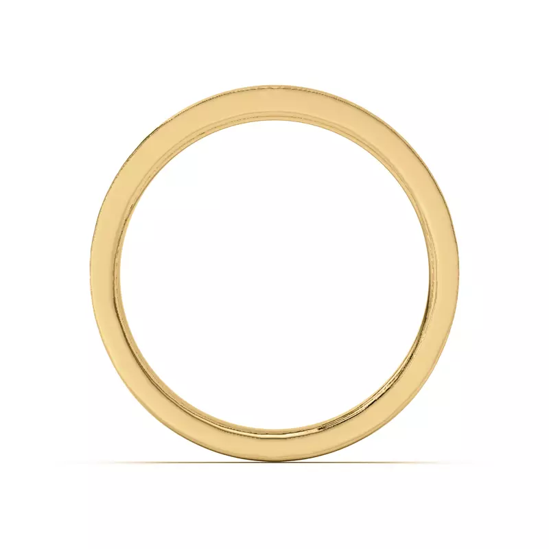 18K Yellow Gold Bria Graduated Pavé Band