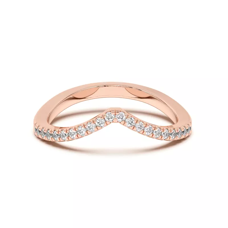 Nadine Pavé Chevron Band
