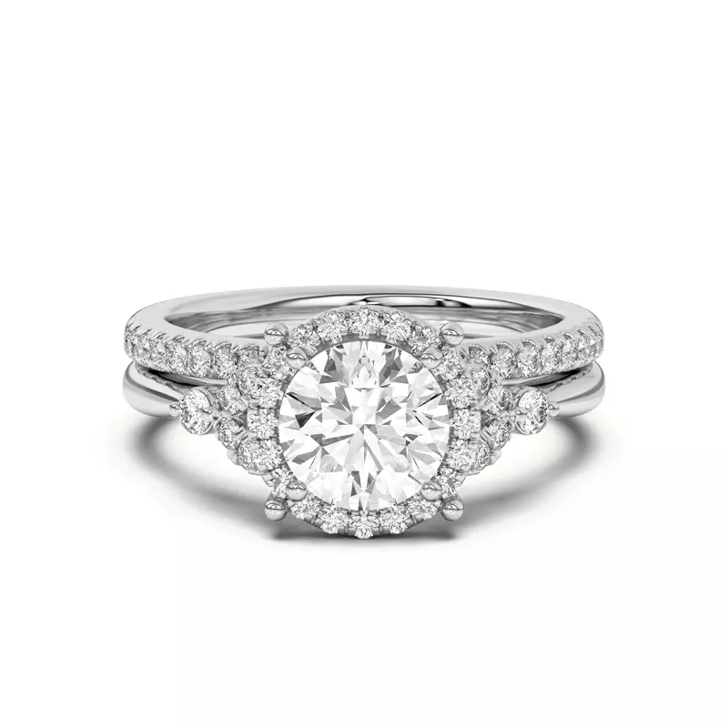 Platinum Portia Pavé Band