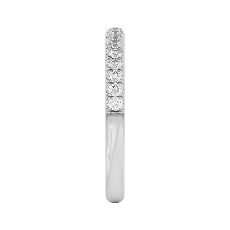 14K White Gold Coraline Pavé Band