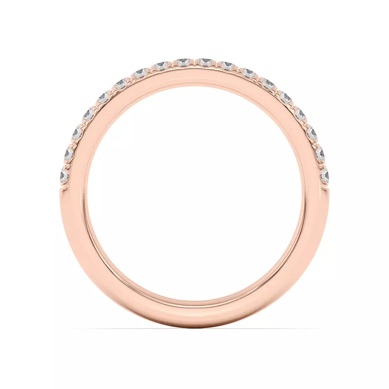 18K Rose Gold Coraline Pavé Band