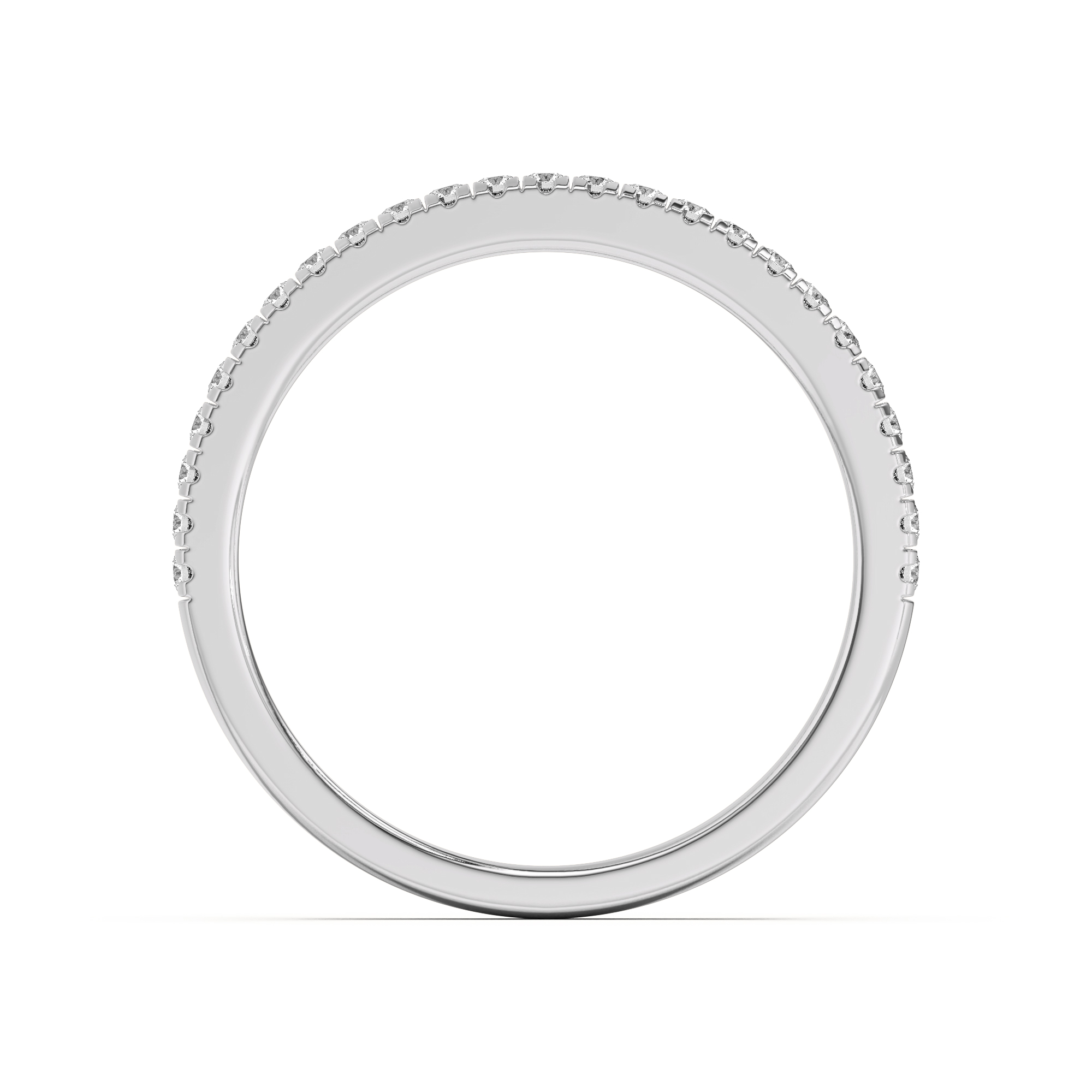 18K White Gold Anja Pavé Band