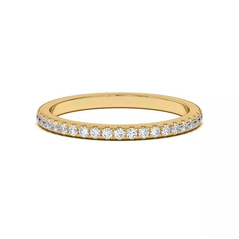 Marian Classic Pavé Band