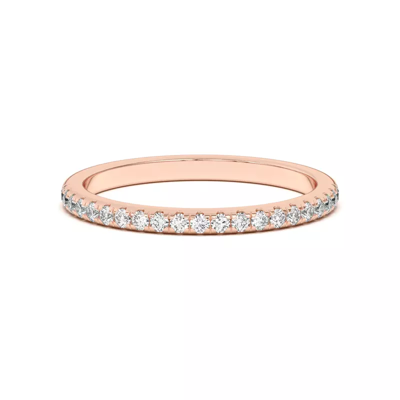 Marian Classic Pavé Band