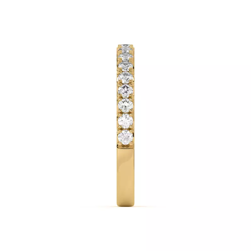 14K Yellow Gold Mabel Grand Pavé Band (1/2 ct. tw.)