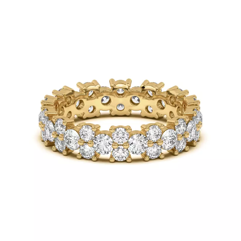 Cascade Lab Diamond Eternity Ring