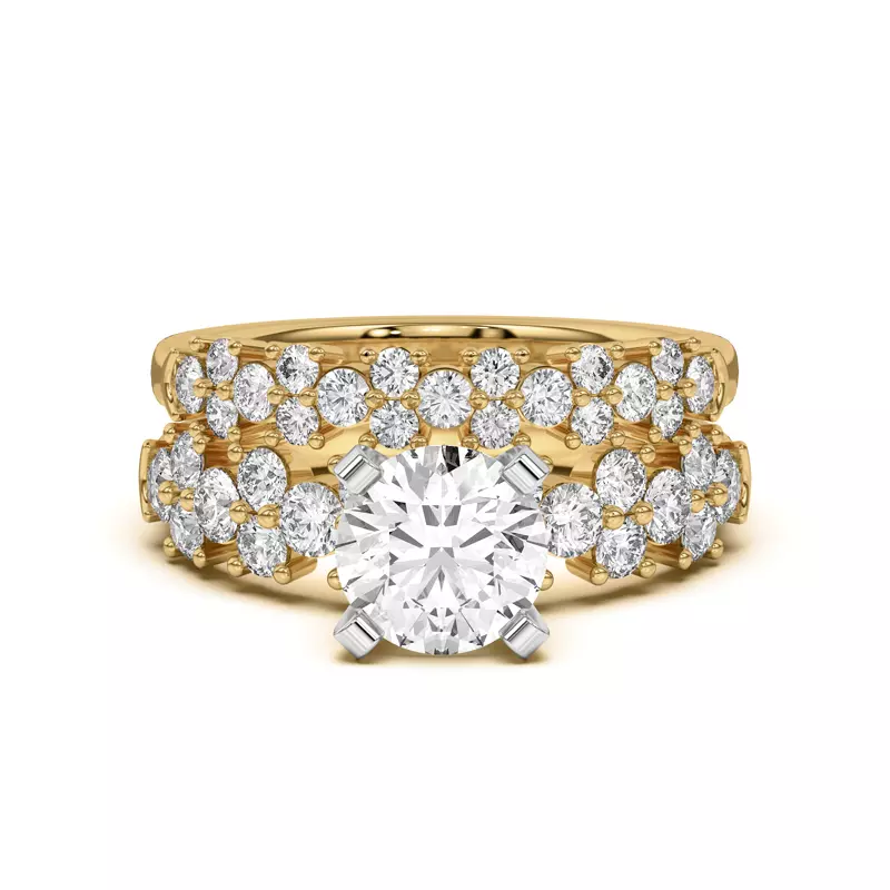 14K Yellow Gold Grande Cascade Diamond Band (1.00 ct. tw.)