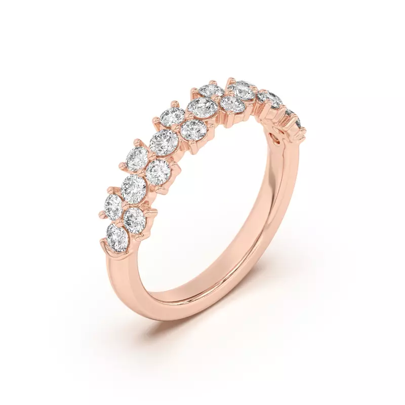 18K Rose Gold Grande Cascade Diamond Band (1.00 ct. tw.)