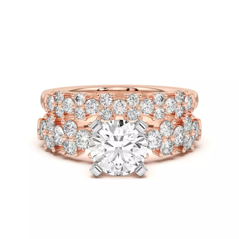 18K Rose Gold Grande Cascade Diamond Band (1.00 ct. tw.)