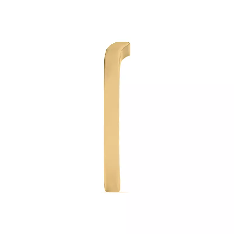 14K Yellow Gold Fusion Curved Band