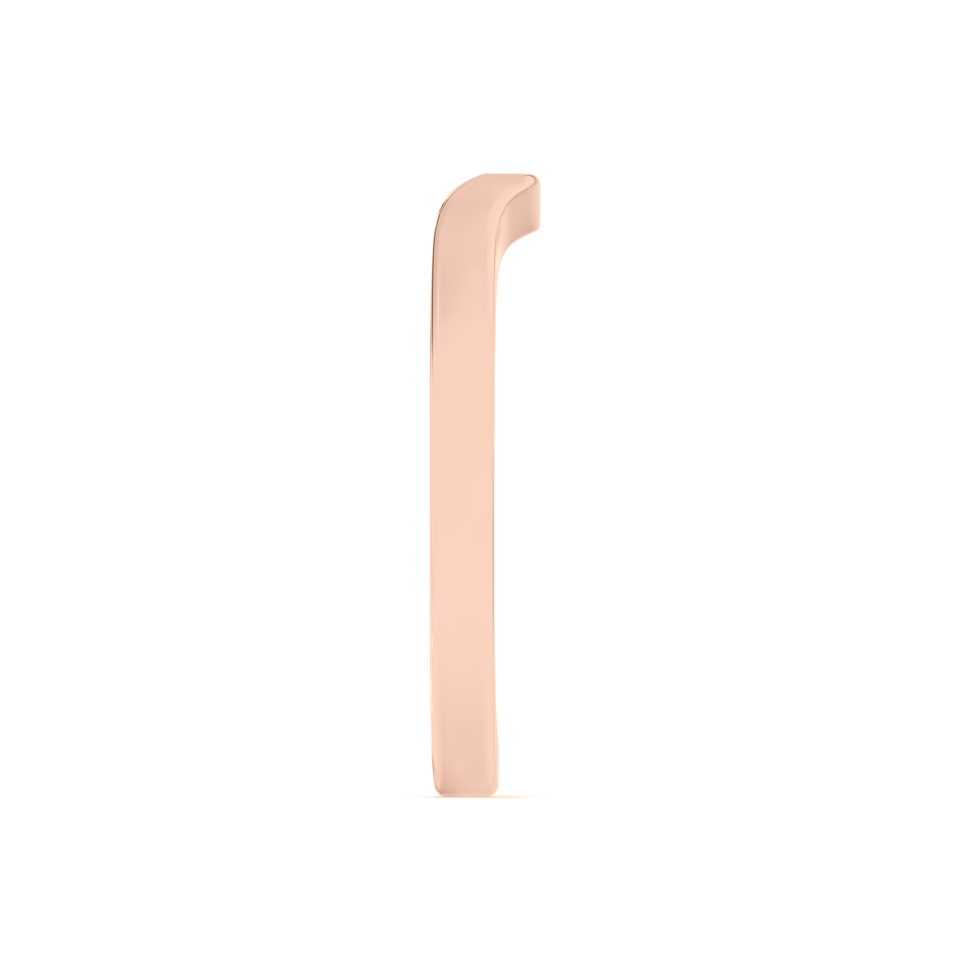 18K Rose Gold Fusion Curved Band