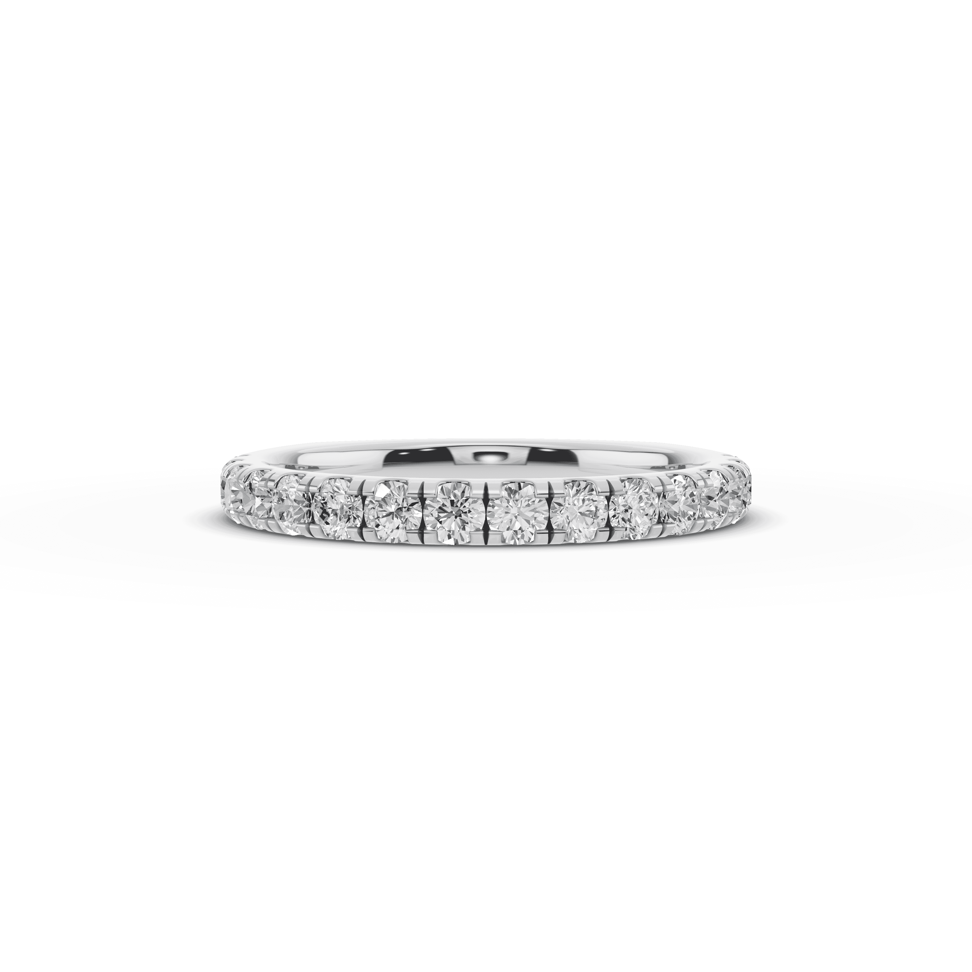 Signature Hearts & Arrows Pavé Lab Euroshank Band (½ ct. tw.)