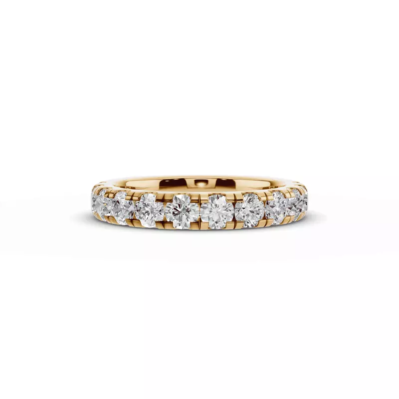 Signature Hearts & Arrows Pavé Lab Euroshank Band (1.20 ct. tw.)