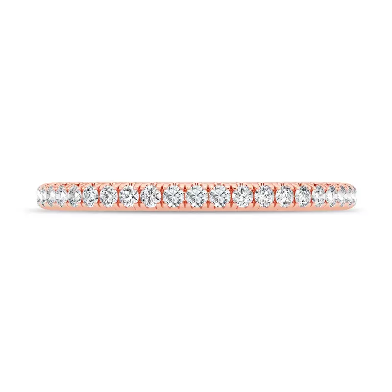 Signature Hearts & Arrows Pavé Lab Band (.16ct. tw.)