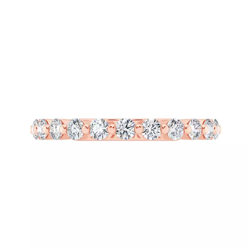 Signature Hearts & Arrows Shared Prong Lab Band (3/4ct. tw.)