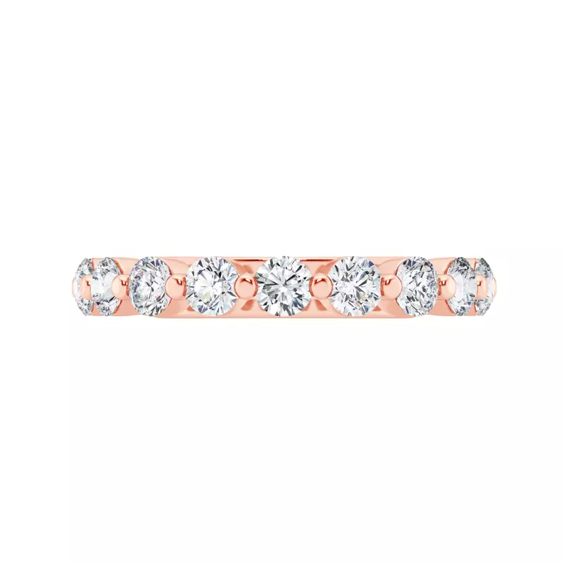 Signature Hearts & Arrows Shared Prong Lab Band (1.00ct. tw.)