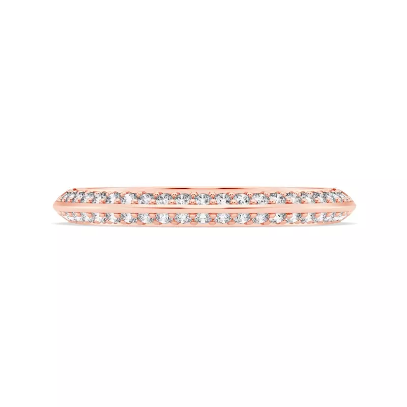 Signature Hearts & Arrows Knife-Edge Lab Band