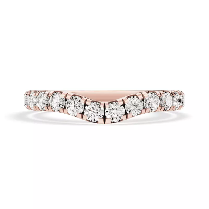 Signature Hearts & Arrows Contoured Band (1/2ct. tw.)