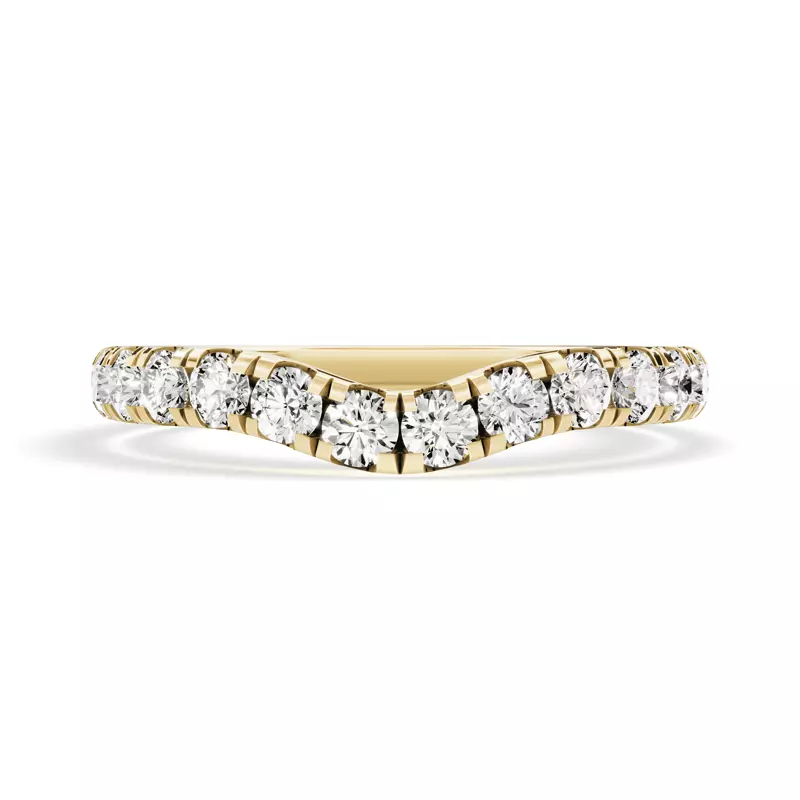 Signature Hearts & Arrows Contoured Band (1/2ct. tw.)