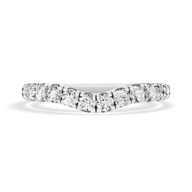 Signature Hearts & Arrows Curved Band (1/2ct. tw.)