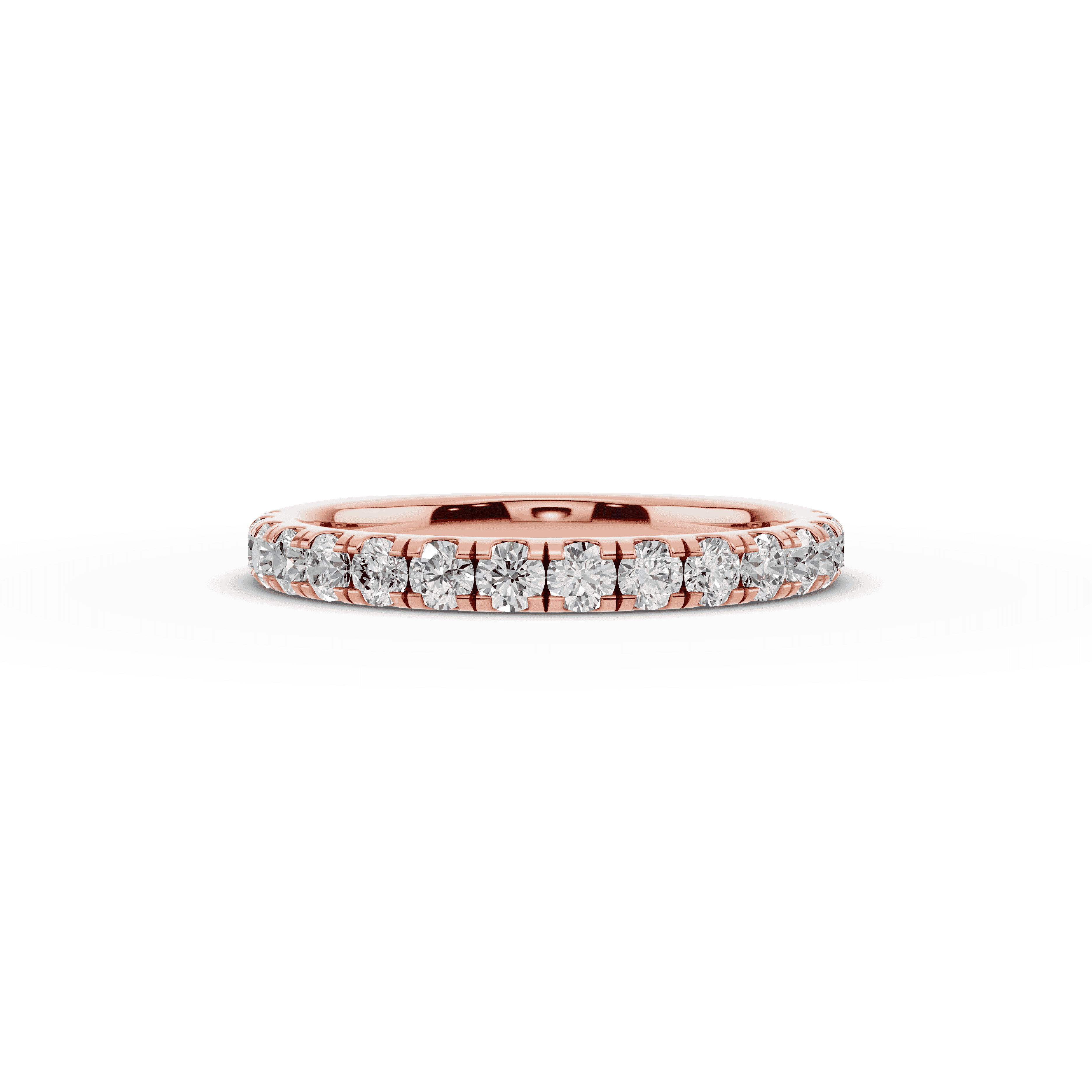 Signature Hearts & Arrows Pavé Euroshank Band (½ ct. tw.)