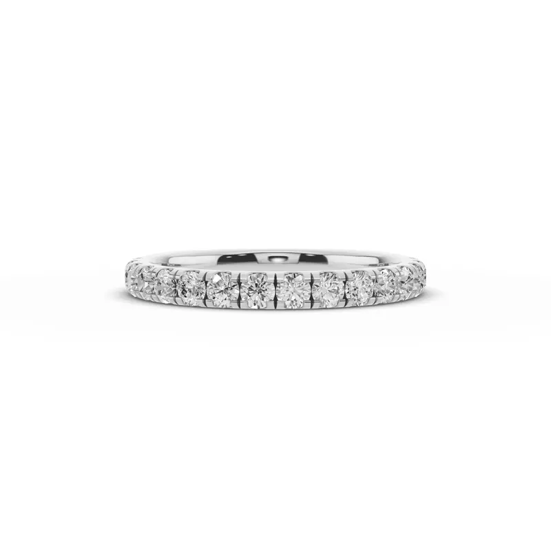Signature Hearts & Arrows Pavé Euroshank Band (½ ct. tw.)