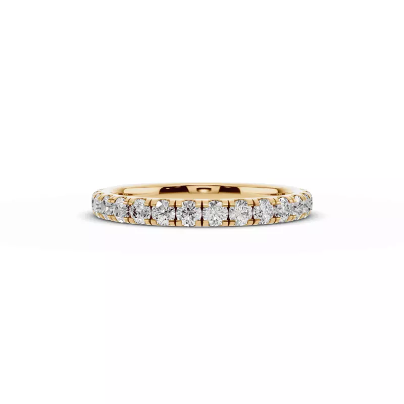 Signature Hearts & Arrows Pavé Euroshank Band (½ ct. tw.)