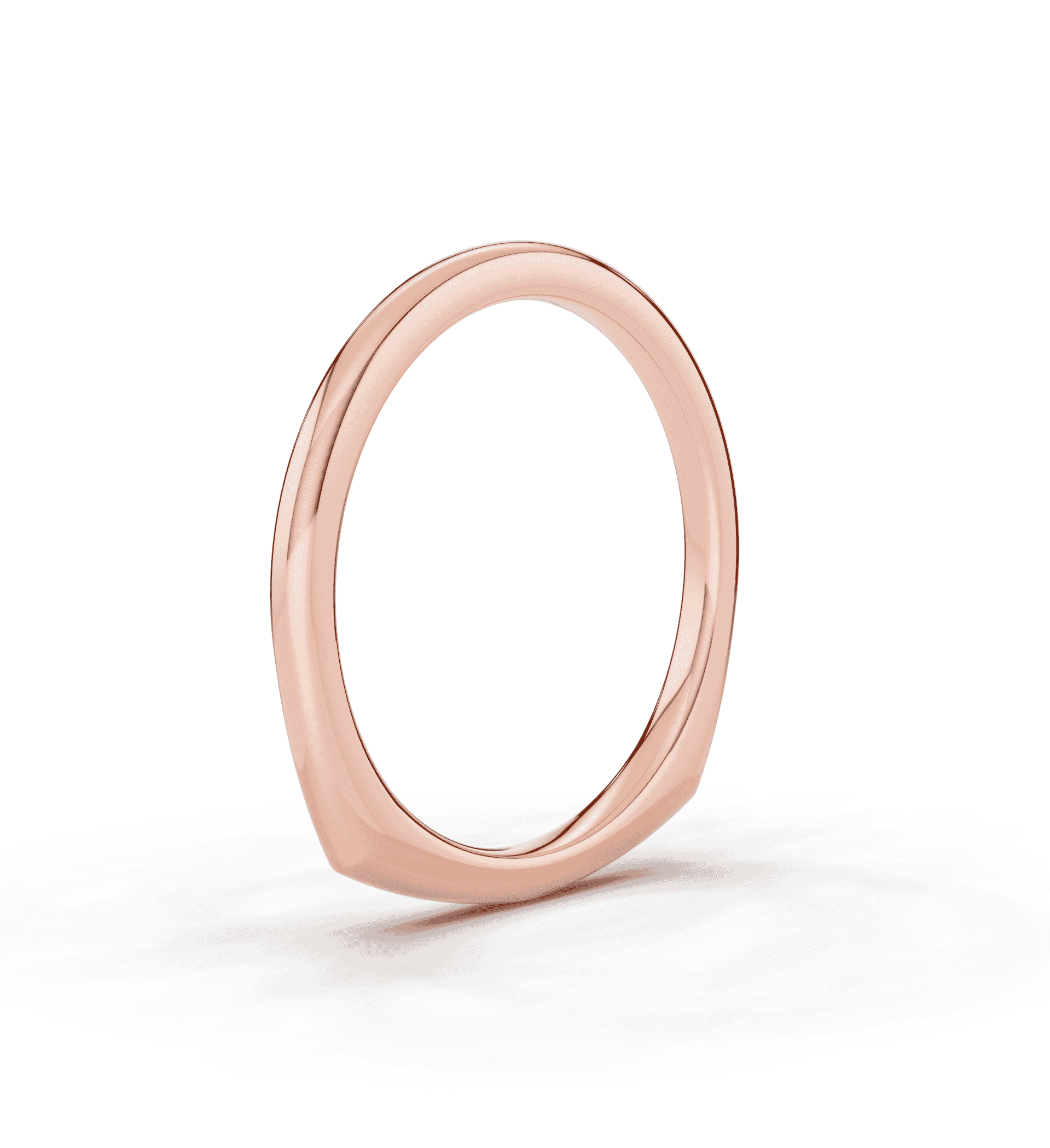 18K Rose Gold Tradition Euroshank Band (1.5mm)