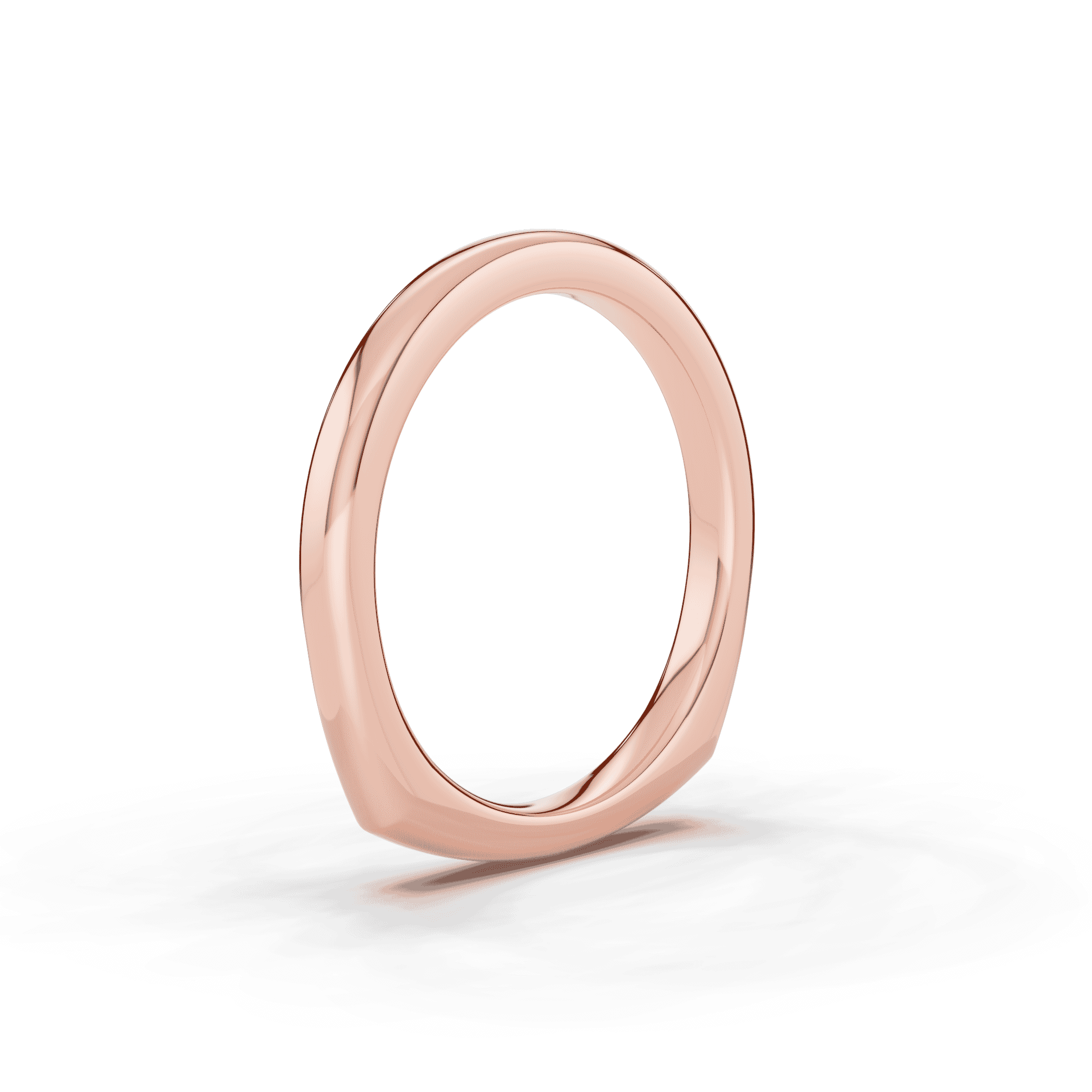 14K Rose Gold Tradition Euroshank Band (2mm)