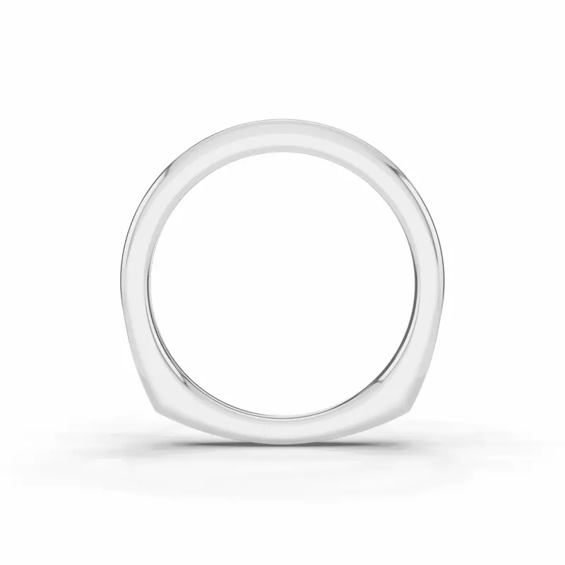14K White Gold Tradition Euroshank Band (2mm)
