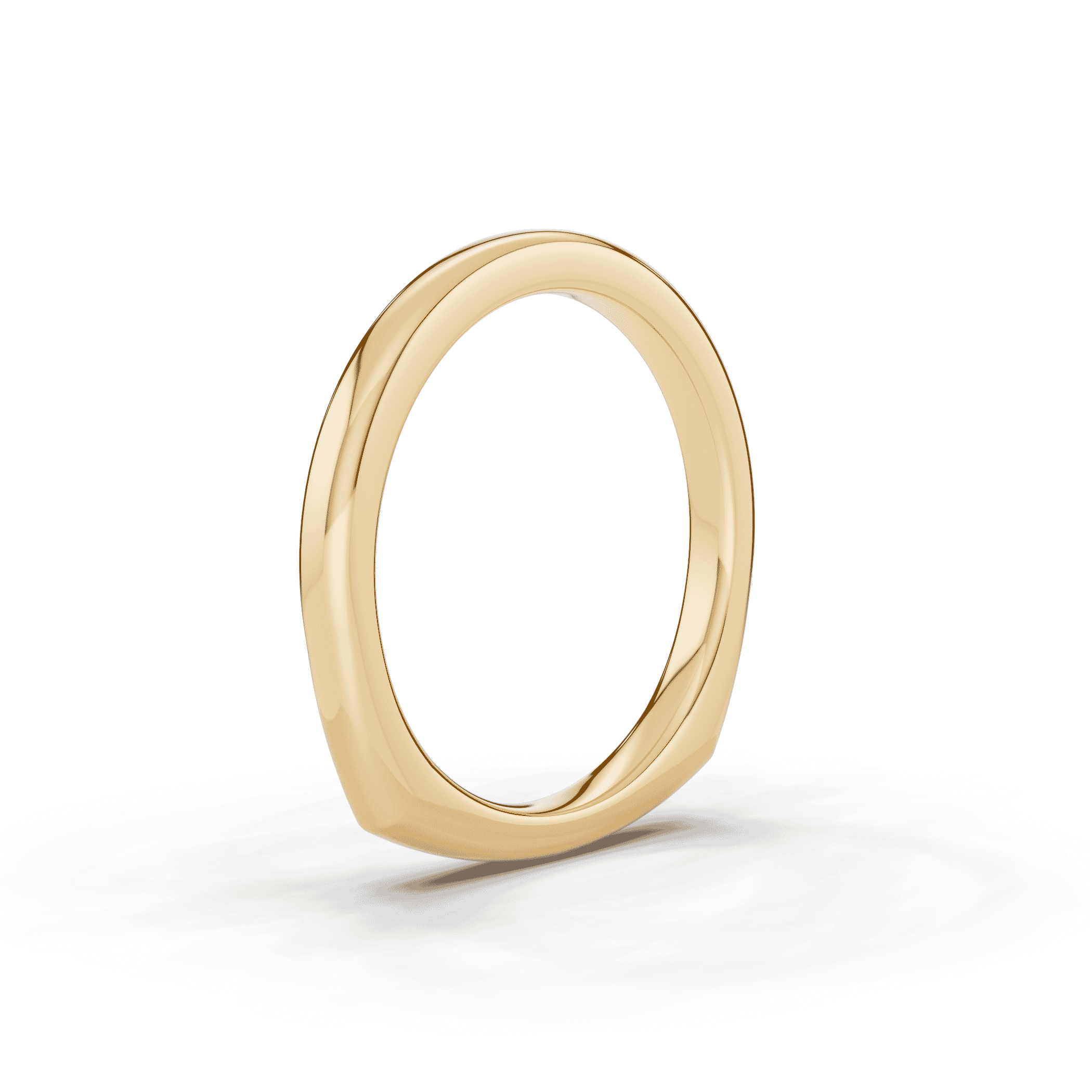 14K Yellow Gold Tradition Euroshank Band (2mm)