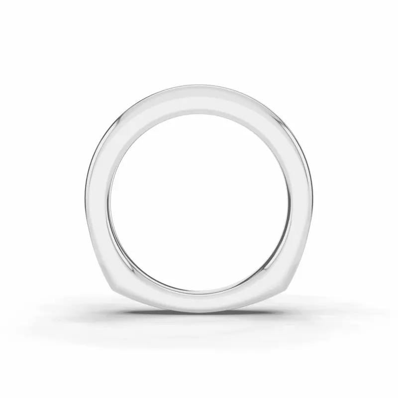 18K White Gold Tradition Euroshank Band (3mm)