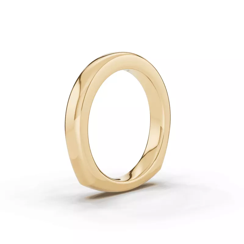 14K Yellow Gold Tradition Euroshank Band (3mm)