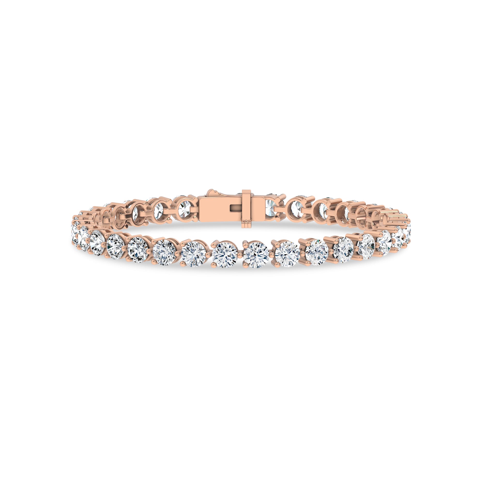 Three-Prong Diamond Tennis Bracelet (10 ct. tw.)