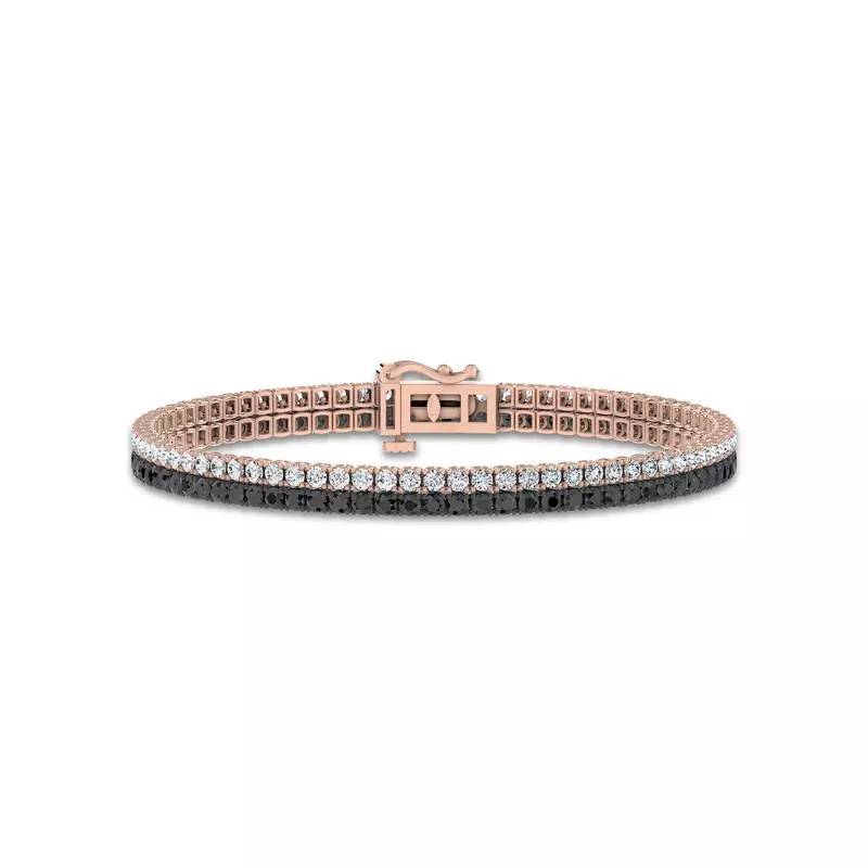 Midnight Runway Lab Diamond Tennis Bracelet (3.43 ct. tw.) by Christian Siriano