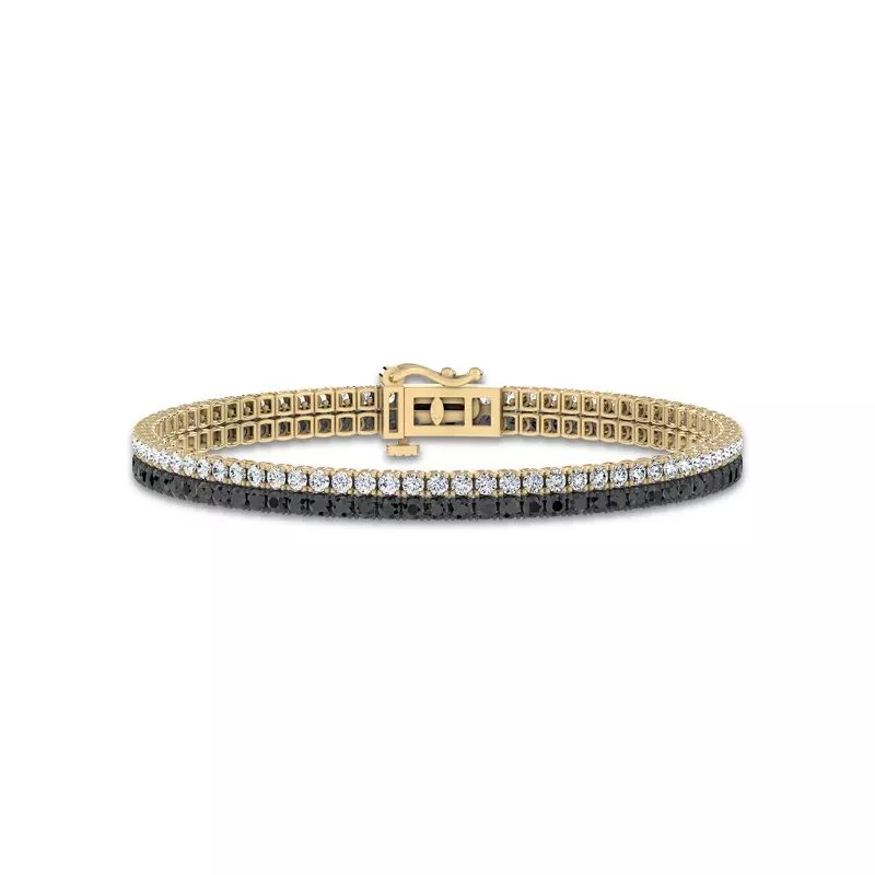 Midnight Runway Lab Diamond Tennis Bracelet (3.43 ct. tw.) by Christian Siriano